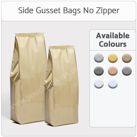 Side Gusset Bag No Zipper
